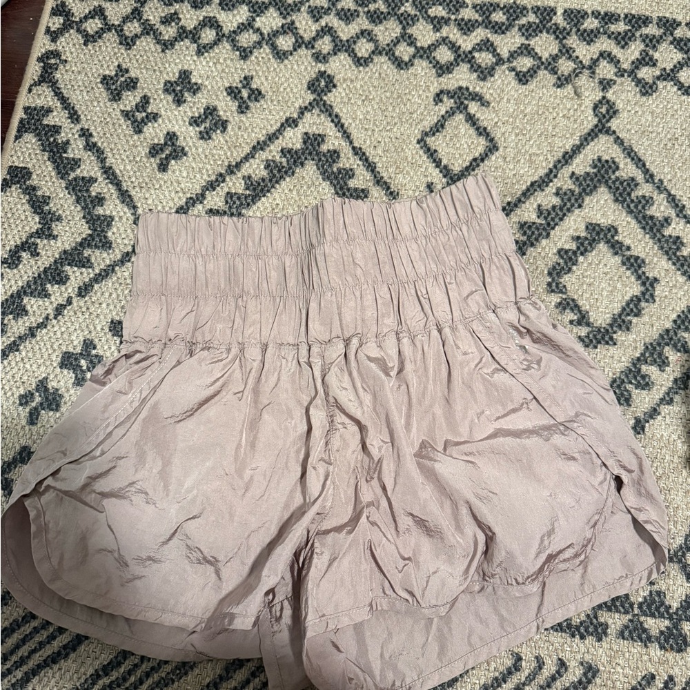 Free People The Way Home Women's Mauve High-Waisted Shorts